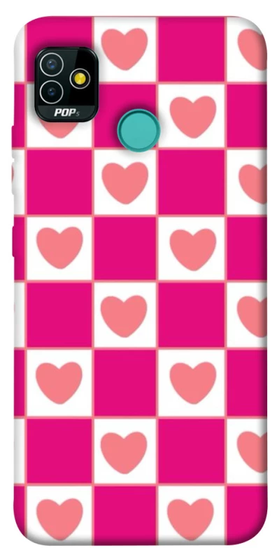 Чохол на TECNO POP 5 Chess heart фото 1 з 1