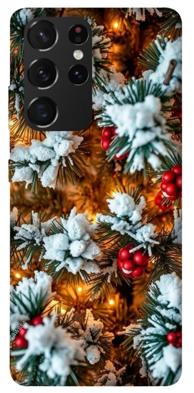Чохол на Samsung Galaxy S21 Ultra Новорічний v22 фото 1 з 1