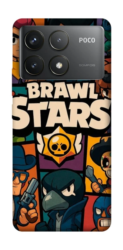 Чохол на Xiaomi Poco F6 Pro Brawl Stars ver.8 фото 1 з 1