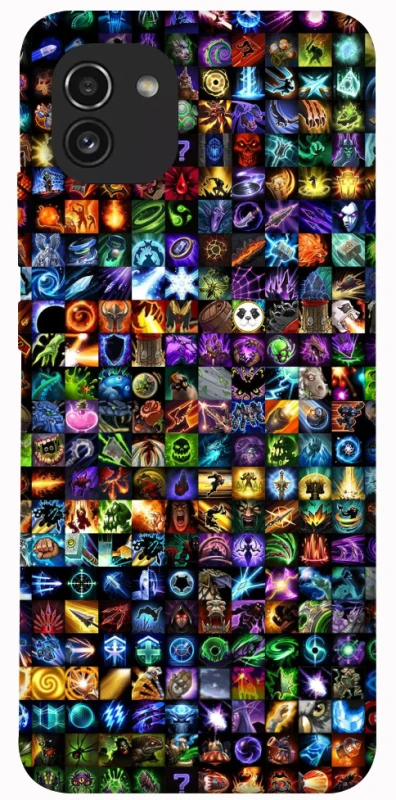 Чехол на Samsung Galaxy A03 Abilities menu ver.1 фото 1 из 1