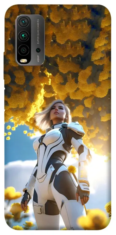 Чохол на Xiaomi Redmi 9T Cyber space girl ver.3 фото 1 з 1