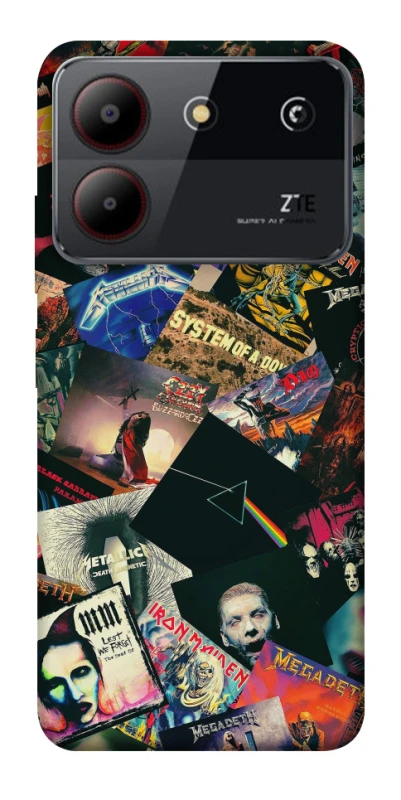 Чохол на ZTE Blade A54 4G Best abums ver.2 фото 1 з 1