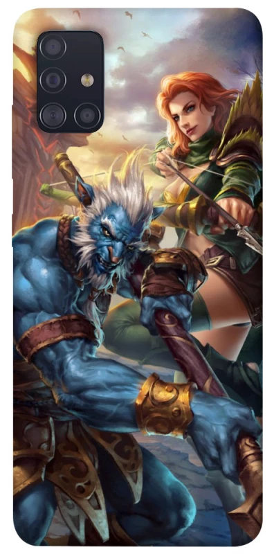 Чехол на Samsung Galaxy A51 Dota heroes фото 1 из 1