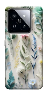 Чохол на Xiaomi 14 Pro Floral design ver.3 фото 1 з 1