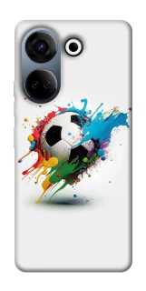 Чохол на TECNO Camon 20 Pro (CK7n) Football Ball ver3 фото 1 з 1