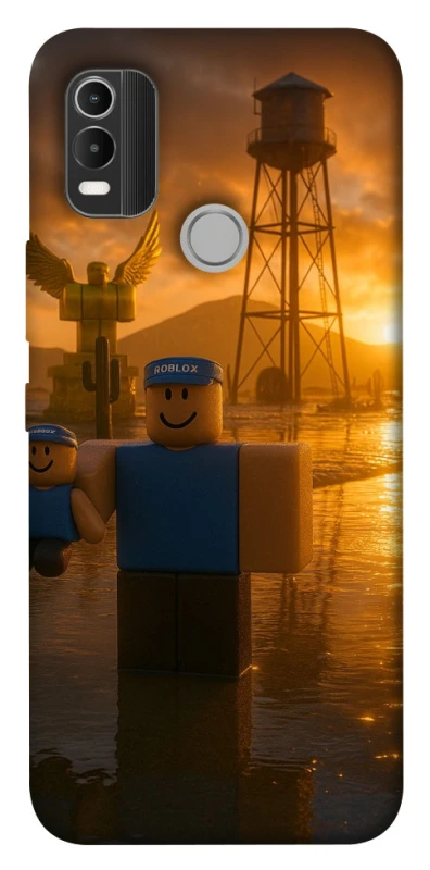 Чехол на Nokia C21 Plus Roblox aesthetics ver.4 фото 1 из 1