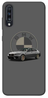 Чехол на Samsung Galaxy A70 (A705F) BMW grey v2 фото 1 из 1