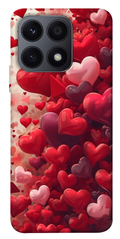Чохол на Huawei Honor X8a Many hearts фото 1 з 1