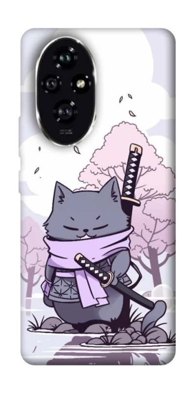 Чохол на Honor 200 Samurai cat фото 1 з 1