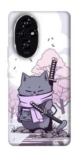 Чохол на Honor 200 Samurai cat фото 1 з 1