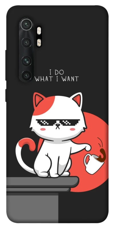 Чохол на Xiaomi Mi Note 10 Lite I do what i wont фото 1 з 1