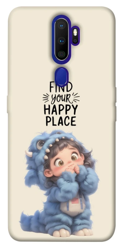 Чохол на Oppo A5 (2020) / Oppo A9 (2020) Happy Place фото 1 з 1