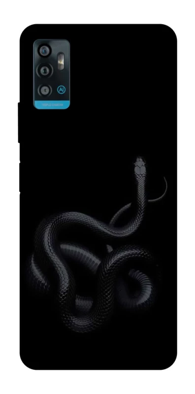 Чохол на ZTE Blade A71 Black snake фото 1 з 1