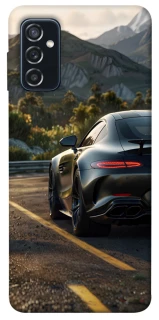 Чехол на Samsung Galaxy M52 Car in the mountains фото 1 из 1