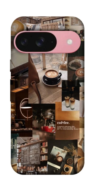 Чехол на Google Pixel 9 Coffee collage ver.2 фото 1 из 1