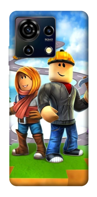 Чохол на ZTE Blade V50 Vita Roblox Builder Adventure фото 1 з 1