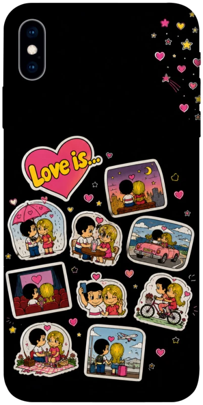 Чохол на Apple iPhone X (5.8") Love is ver.3 фото 1 з 1