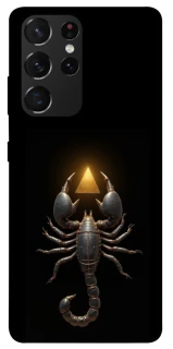 Чехол на Samsung Galaxy S21 Ultra Scorpio with Golden Triangle фото 1 из 1