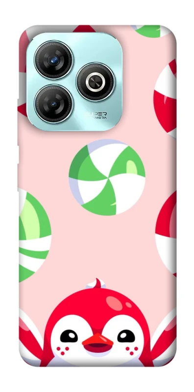 Чехол на ZTE Blade A75 4G Adopt Me Peppermint Penguin фото 1 из 1