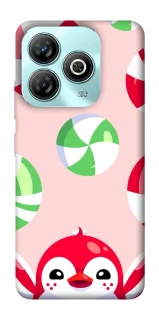 Чехол на ZTE Blade A75 4G Adopt Me Peppermint Penguin фото 1 из 1