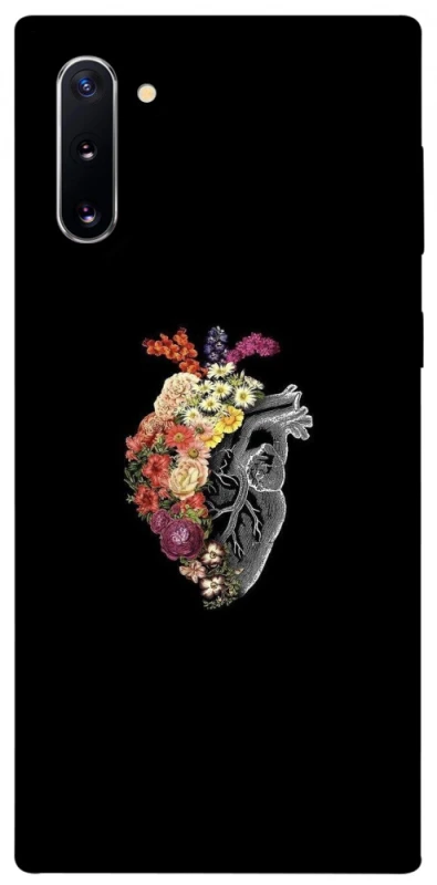Чохол на Samsung Galaxy Note 10 Heart with flowers фото 1 з 1