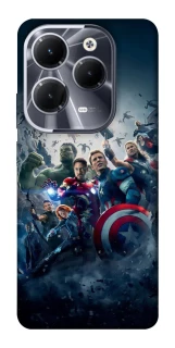 Чехол на Infinix Hot 40 Marvel heroes фото 1 из 1