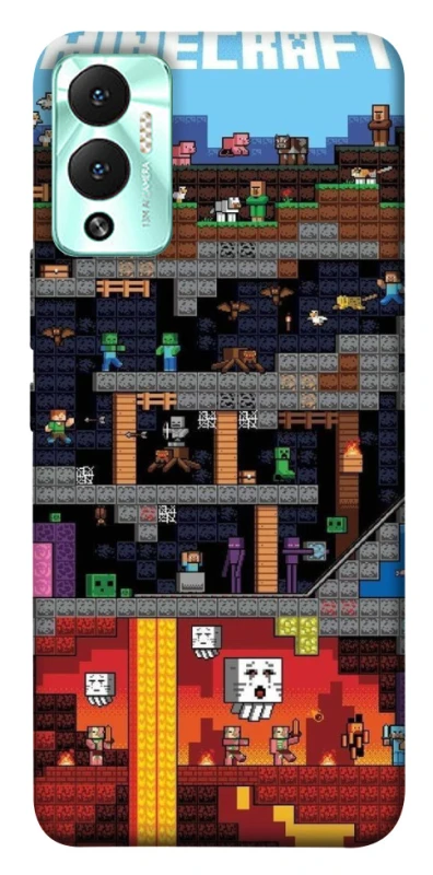 Чохол на Infinix Hot 12 Play Minecraft фото 1 з 1