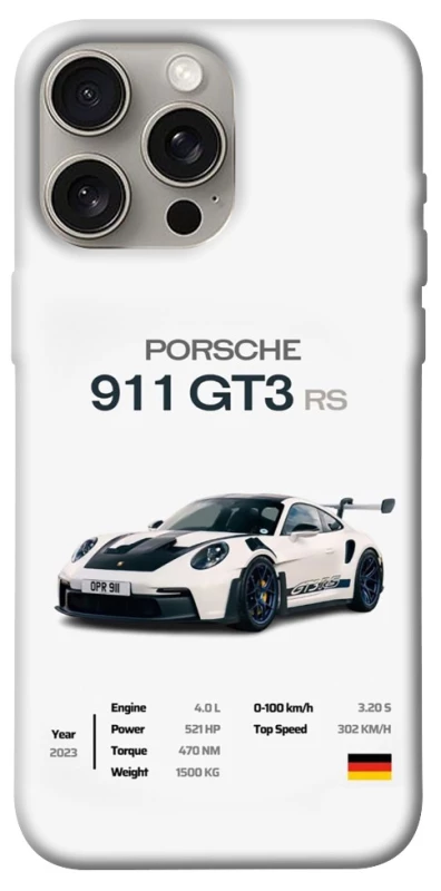 Чехол на Apple iPhone 15 Pro Max (6.7") Porsche 911 GT3 фото 1 из 1