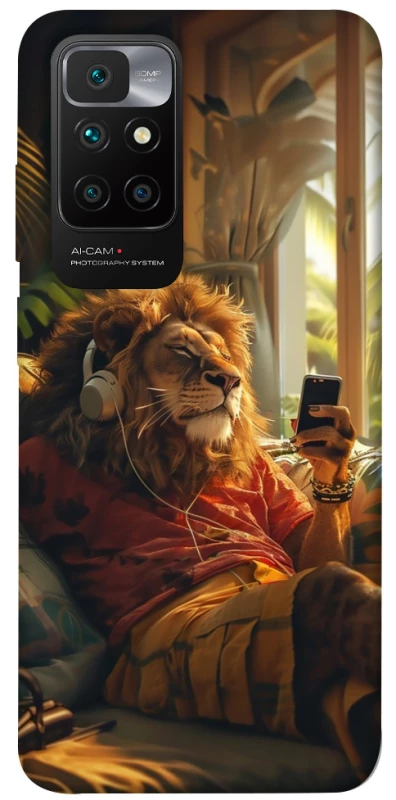 Чехол на Xiaomi Redmi 10 Лев v2 фото 1 из 1