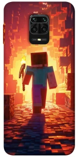 Чехол на Xiaomi Redmi Note 9s / Note 9 Pro / Note 9 Pro Max Minecraft adventure фото 1 из 1