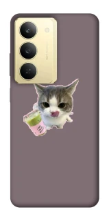 Чехол на Realme 14x cat matcha фото 1 из 1