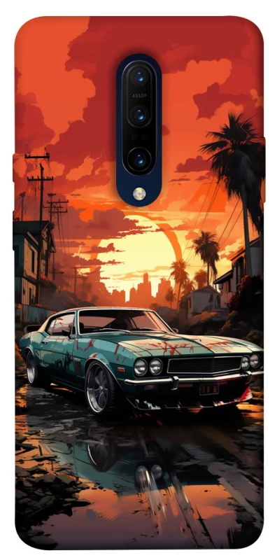 Чохол на OnePlus 7 Pro Car at sunset фото 1 з 1