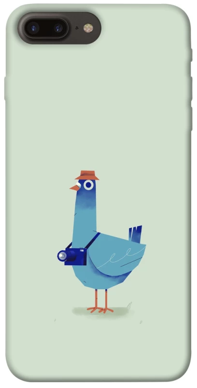 Чохол на Apple iPhone 7 plus / 8 plus Голуб-детектив фото 1 з 1