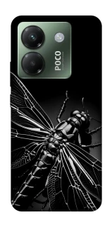 Чохол на Xiaomi Poco M7 pro 5G Black dragonfly фото 1 з 1