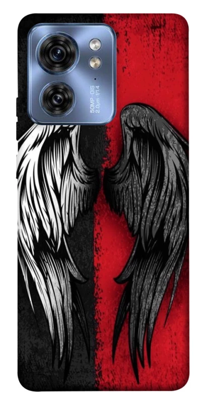 Чехол на Motorola Edge 40 Angel and Devil фото 1 из 1