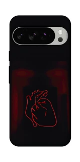 Чехол на Google Pixel 10 Pro Красное сердце фото 1 из 1