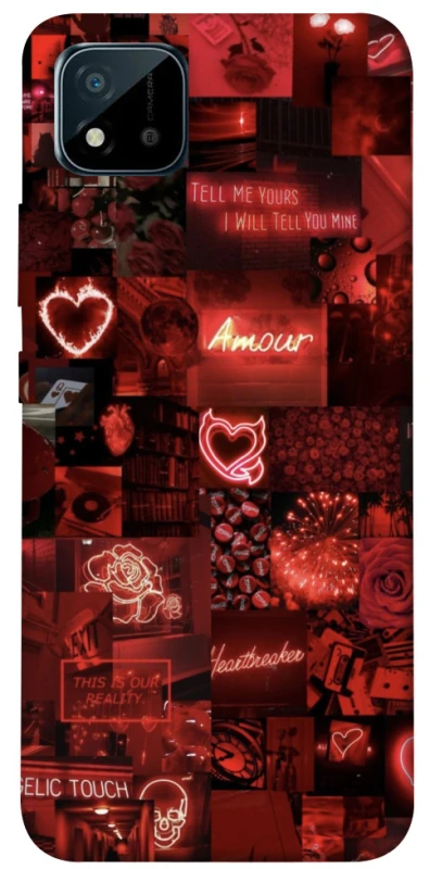 Чохол на Realme C20 Love collage ver.6 фото 1 з 1