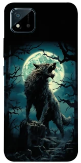 Чехол на Realme C20 Волк под луной фото 1 из 1