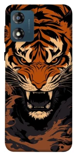 Чехол на Motorola Moto E13 cool tiger фото 1 из 1