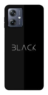 Чохол на Motorola Moto G54 Black фото 1 Чохол на Motorola Moto G54 Black фото 1 з 1