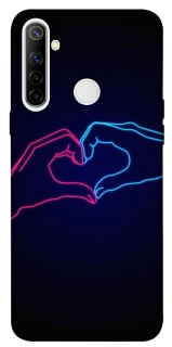 Чехол на Realme 6i Neon love фото 1 из 1
