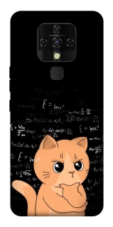 Чехол на TECNO Camon 16 SE Smart cat фото 1 Чехол на TECNO Camon 16 SE Smart cat фото 1 из 1