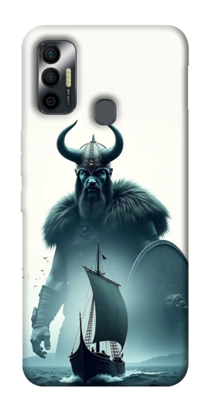 Чехол на TECNO Spark 7 Nordic drakkar v2 фото 1 из 1