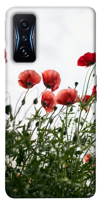Чохол на Xiaomi Poco F4 GT Поле маків фото 1 з 1