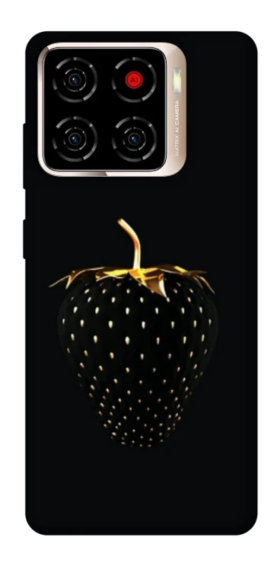 Чохол на ZTE Blade A56 Чорна полуниця фото 1 з 1