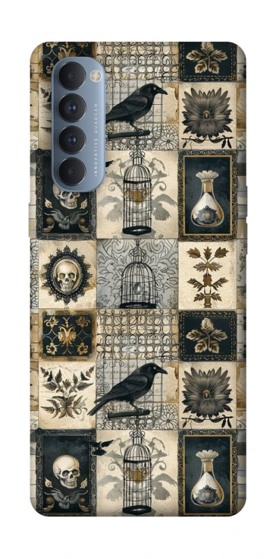 Чохол на Oppo Reno 4 Pro Halloween aesthetics ver.2 фото 1 з 1