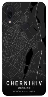 Чехол на Xiaomi Redmi Note 7 / Note 7 Pro / Note 7s Chernihiv map фото 1 из 1