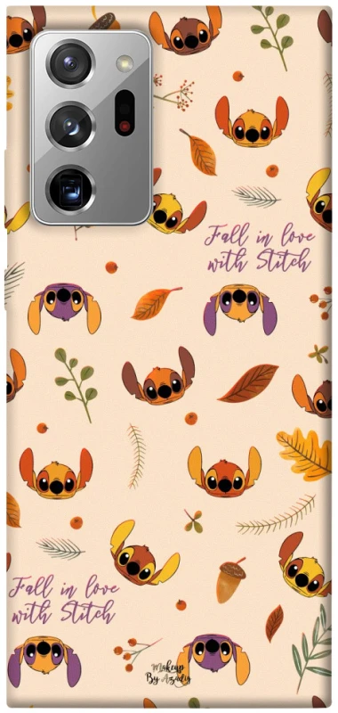 Чохол на Samsung Galaxy Note 20 Ultra Fall in love with Stitch фото 1 з 1