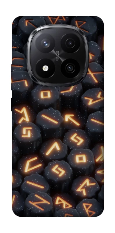 Чехол на Xiaomi Redmi Note 14 Pro+ 5G Огненые руны фото 1 из 1
