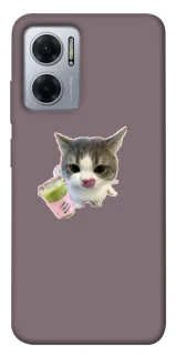 Чохол на Xiaomi Redmi Note 11E cat matcha фото 1 з 1